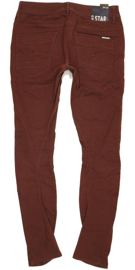G-Star Arc 3D Burgundy Women Skinny Slim Stretch Jeans W32 L31