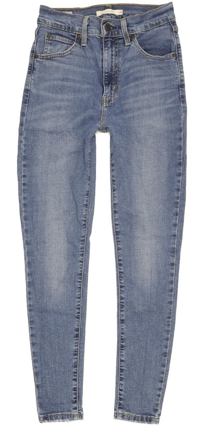 Levi's Retro Women Blue Skinny Regular Stretch Jeans W26 L28
