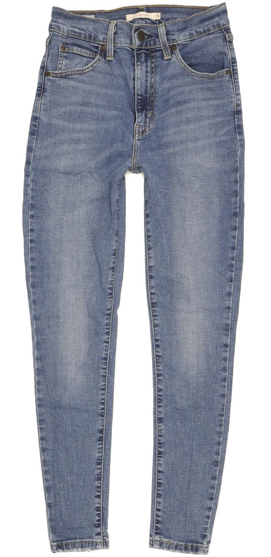 Levi's Retro Women Blue Skinny Regular Stretch Jeans W26 L28