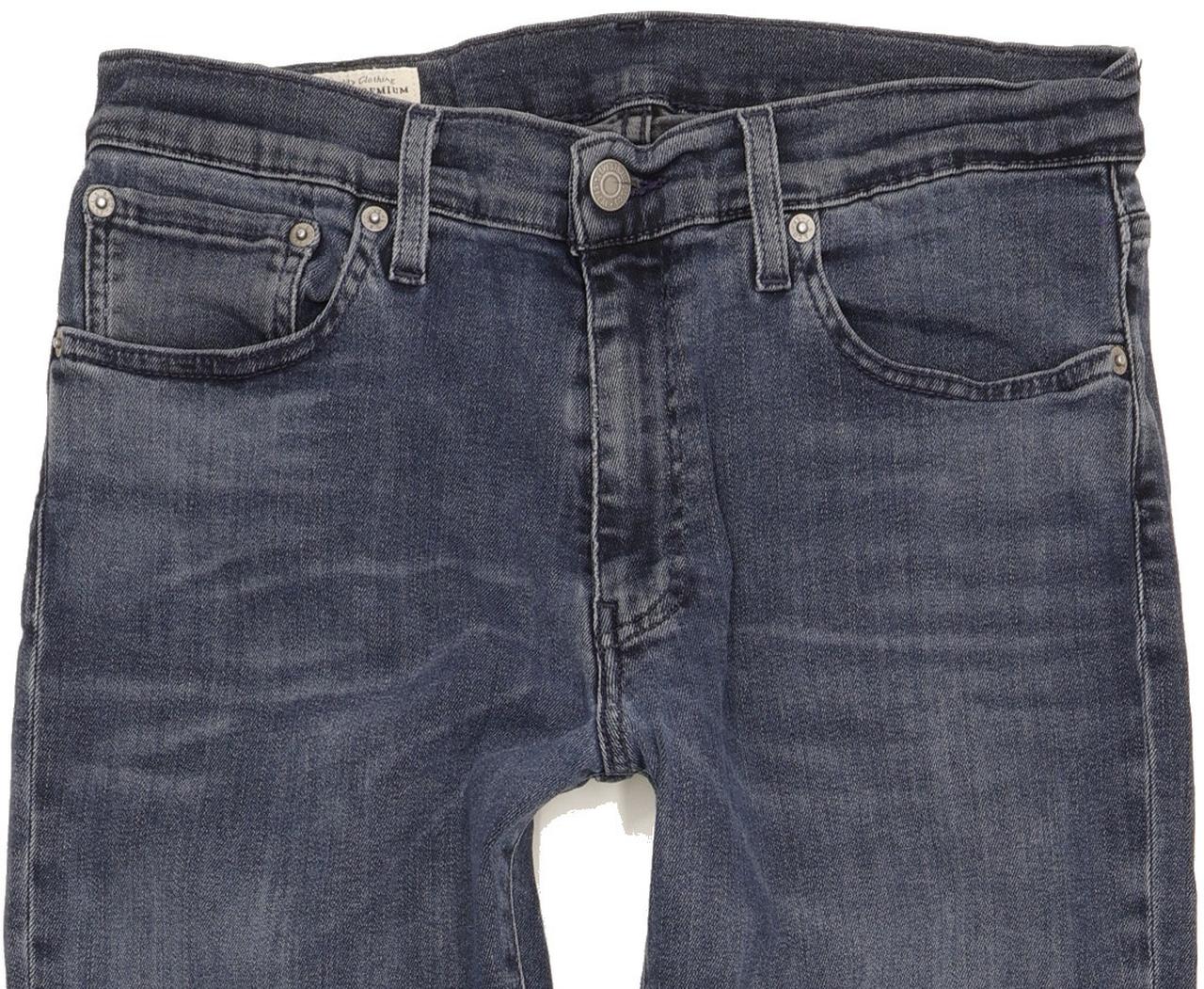Levi's 511 Men Blue Straight Slim Stretch Jeans W32 L31