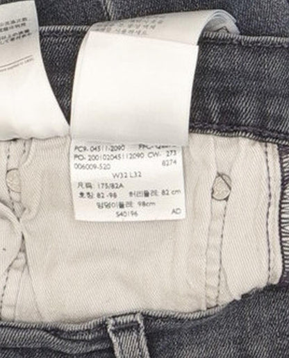 Levi's 511 Men Blue Straight Slim Stretch Jeans W32 L31