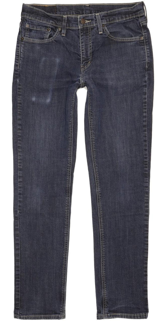 Levi's 541 Men Blue Straight Slim Stretch Jeans W32 L32