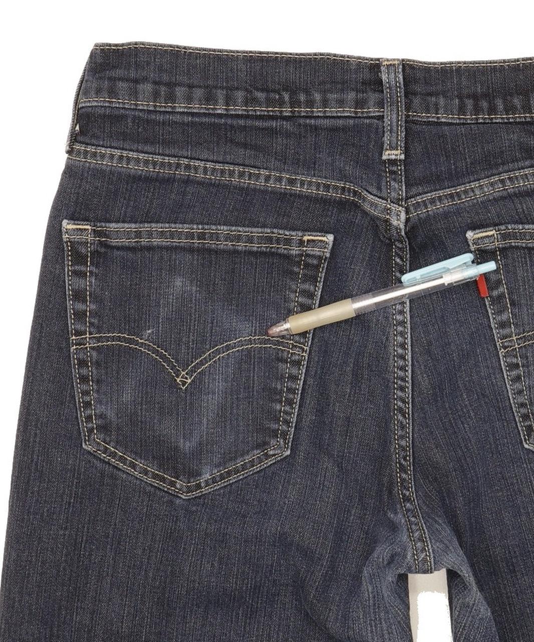 Levi's 541 Men Blue Straight Slim Stretch Jeans W32 L32
