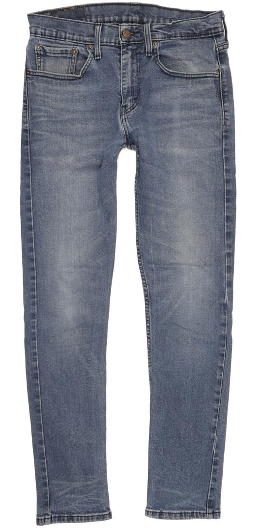Levi's 512 Men Blue Tapered Slim Stretch Jeans W31 L30