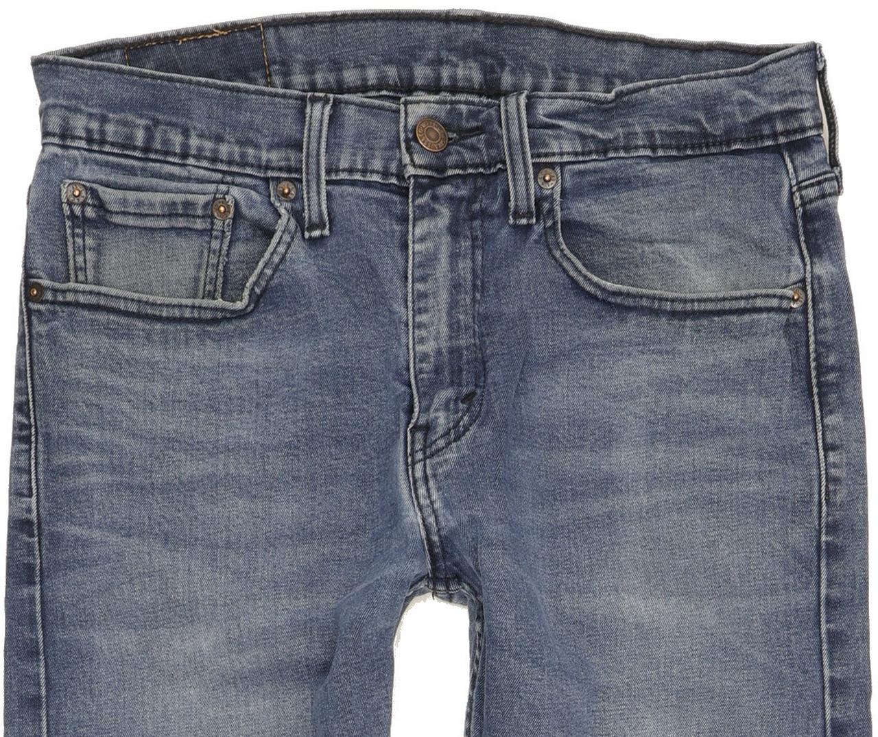 Levi's 512 Men Blue Tapered Slim Stretch Jeans W31 L30