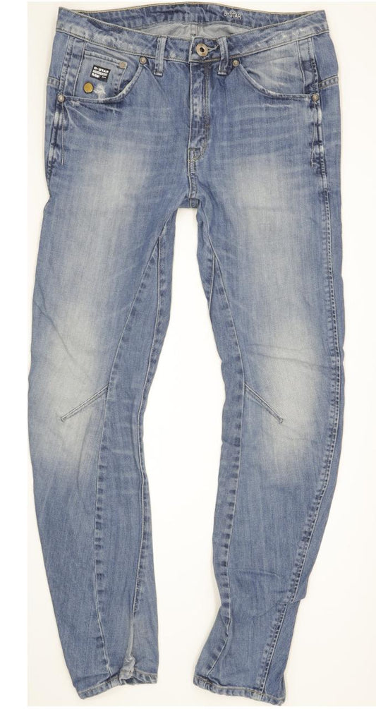 G-Star Arc 3D Women Blue Tapered Loose Jeans W27 L31