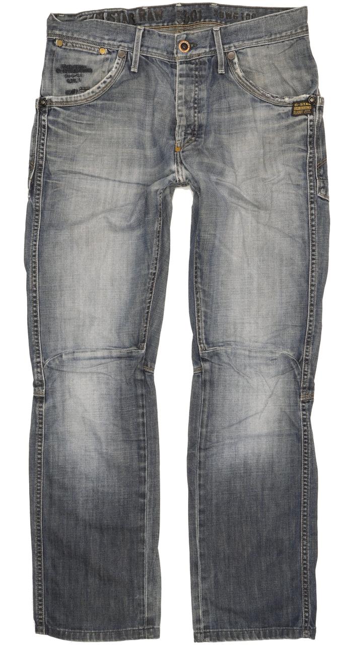 G-Star Jack Men Blue Straight Regular Jeans W34 L31