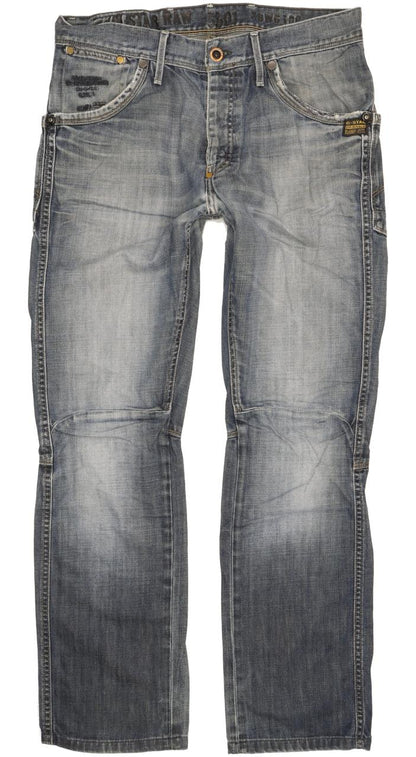 G-Star Jack Men Blue Straight Regular Jeans W34 L31