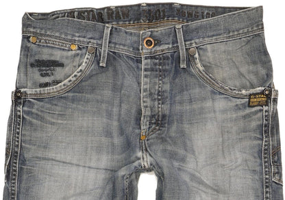 G-Star Jack Men Blue Straight Regular Jeans W34 L31