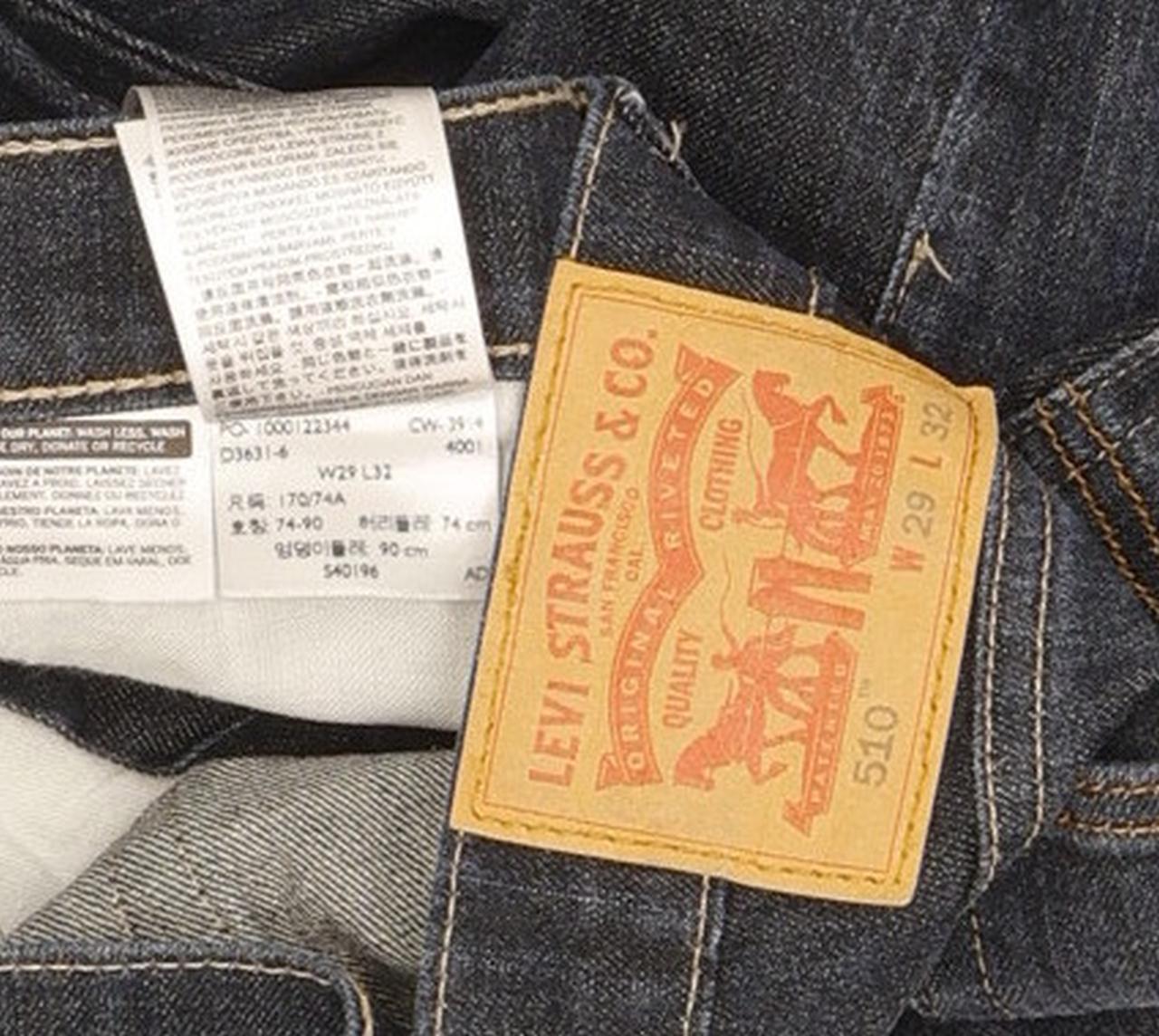 Levi's 510 Blue Skinny Slim Stretch Jeans W29 L25