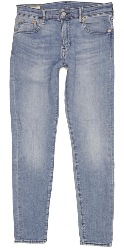 Levi's 512 Men Blue Tapered Slim Stretch Jeans W30 L31