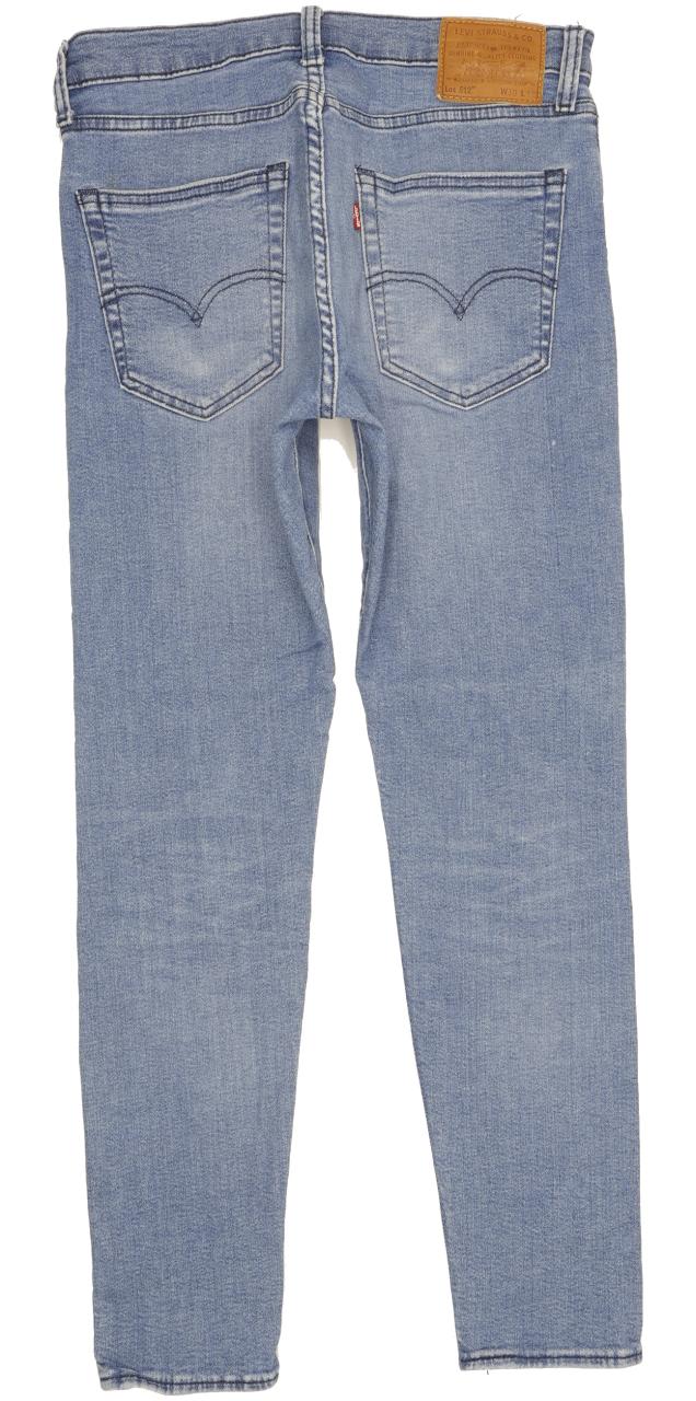 Levi's 512 Men Blue Tapered Slim Stretch Jeans W30 L31