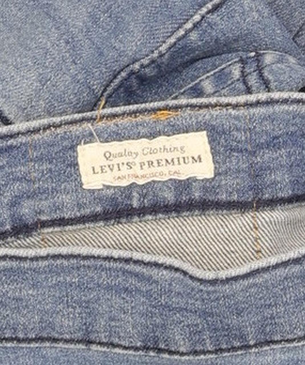 Levi's 512 Men Blue Tapered Slim Stretch Jeans W30 L31