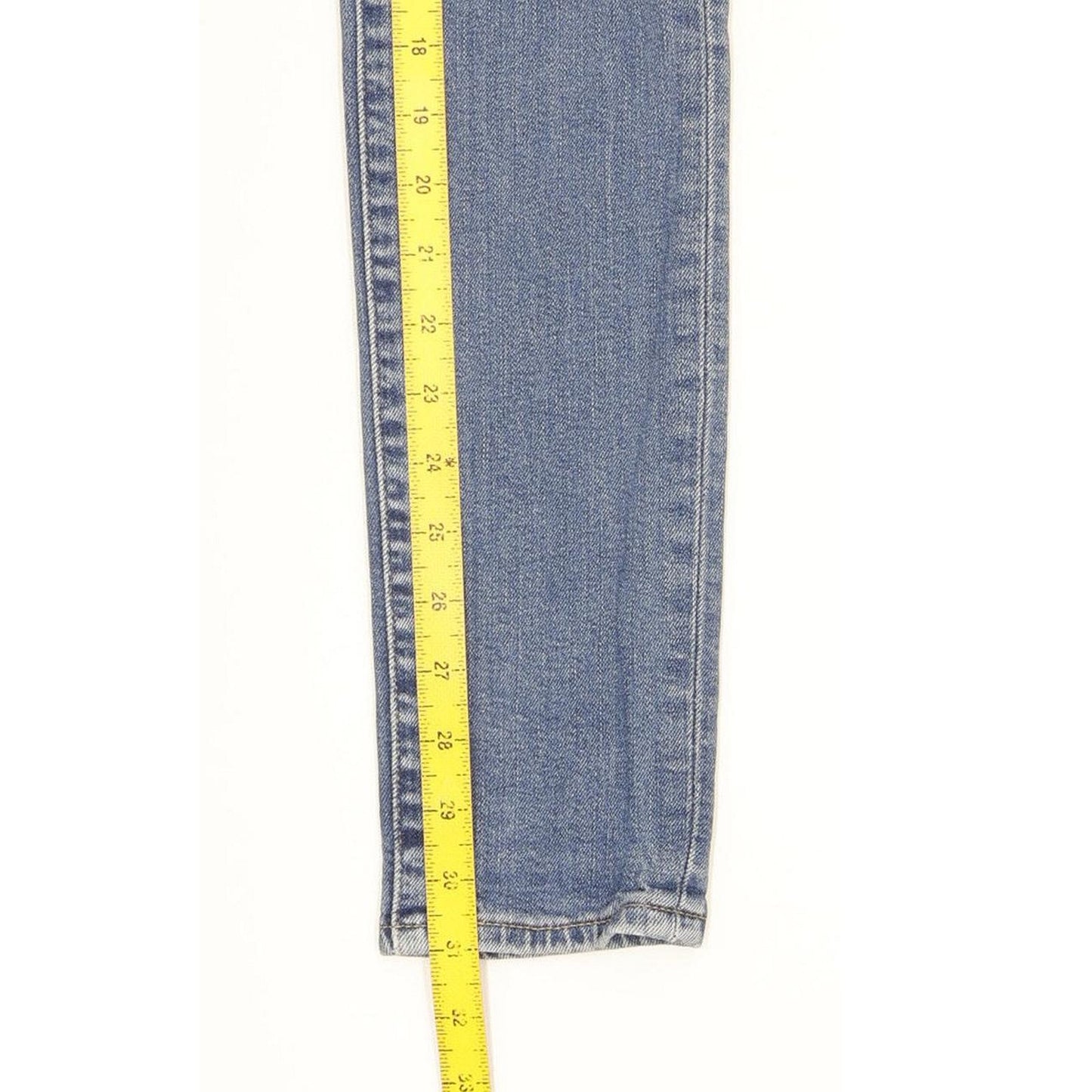 Levi's 711 Women Blue Skinny Slim Stretch Jeans W28 L31