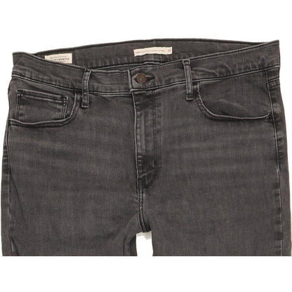 Levi's 720 Charcoal Skinny Slim Stretch Jeans High Waisted W33 L30