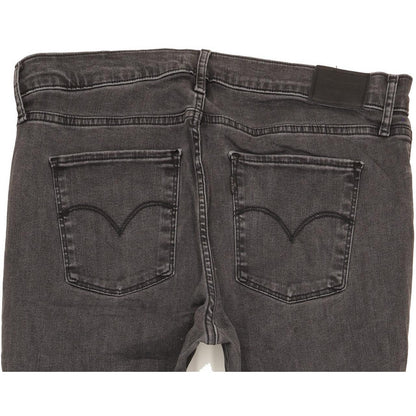 Levi's 720 Charcoal Skinny Slim Stretch Jeans High Waisted W33 L30