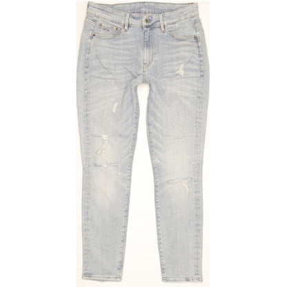 G-Star 3301 Ultra Women Blue Skinny Slim Stretch Jeans W30 L30