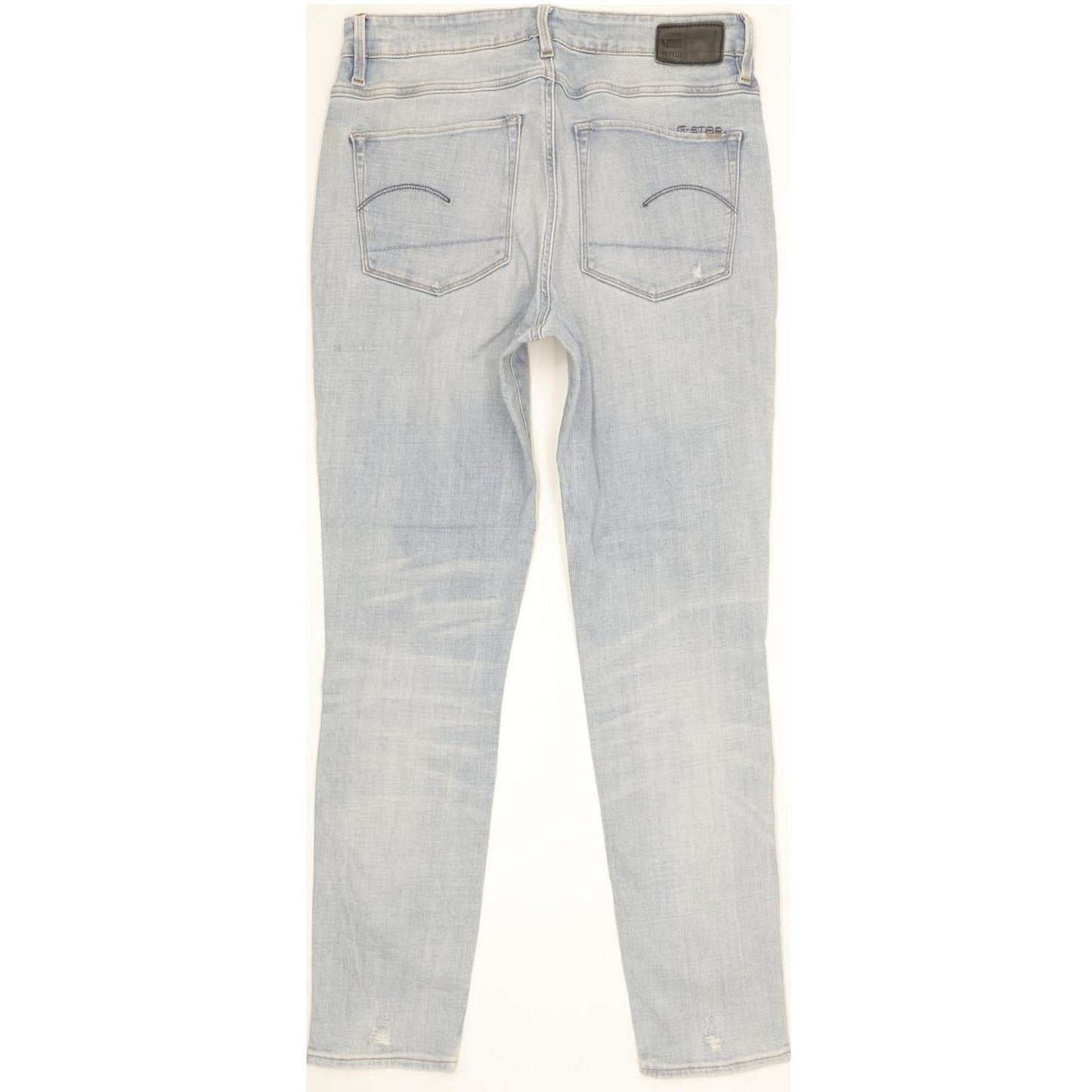 G-Star 3301 Ultra Women Blue Skinny Slim Stretch Jeans W30 L30