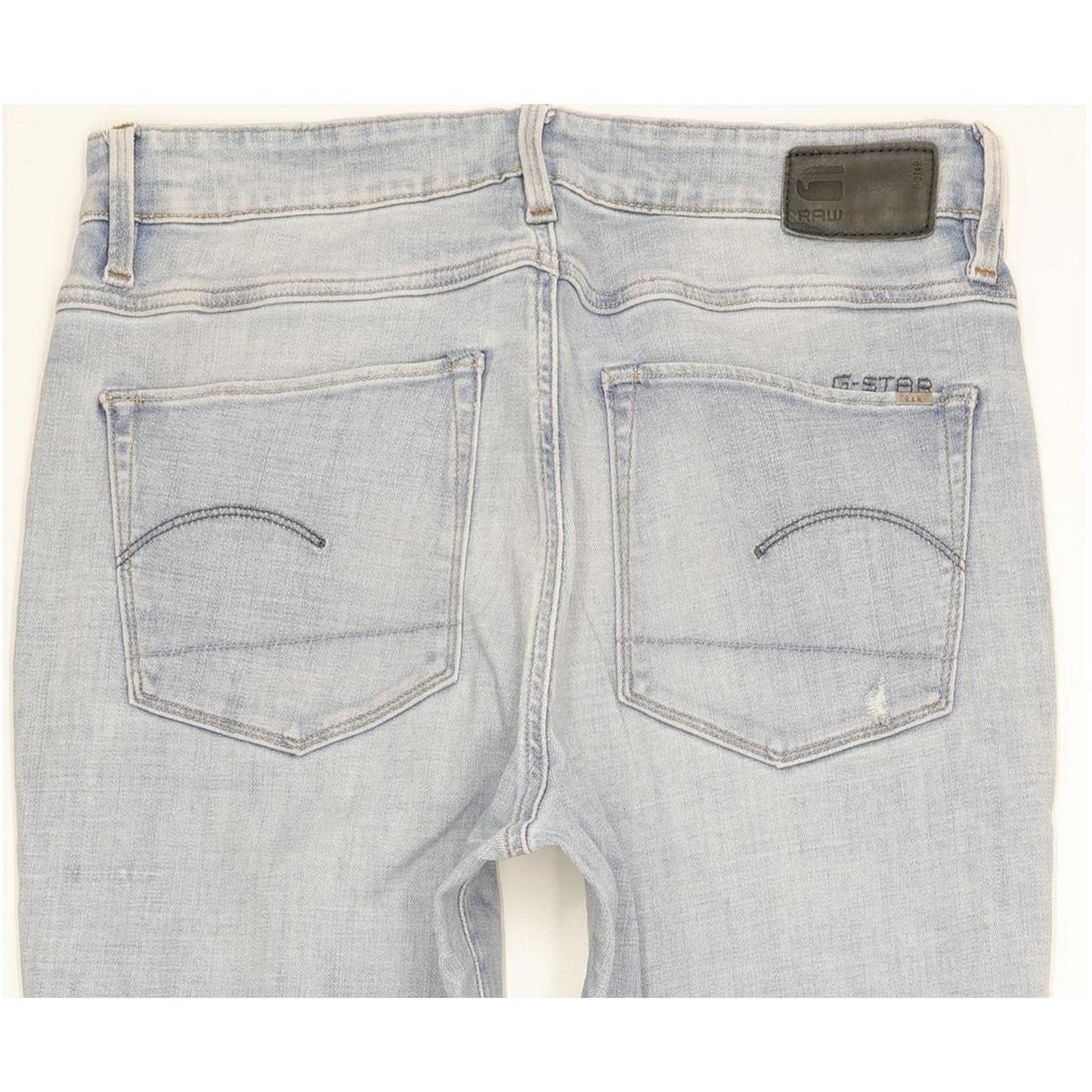 G-Star 3301 Ultra Women Blue Skinny Slim Stretch Jeans W30 L30