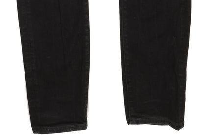 Levi's 512 Men Black Tapered Slim Stretch Jeans W32 L33