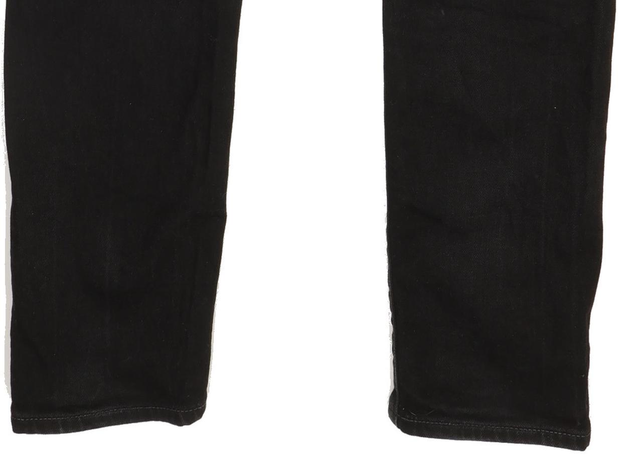 Levi's 512 Men Black Tapered Slim Stretch Jeans W32 L33