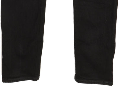 Levi's 512 Men Black Tapered Slim Stretch Jeans W32 L33