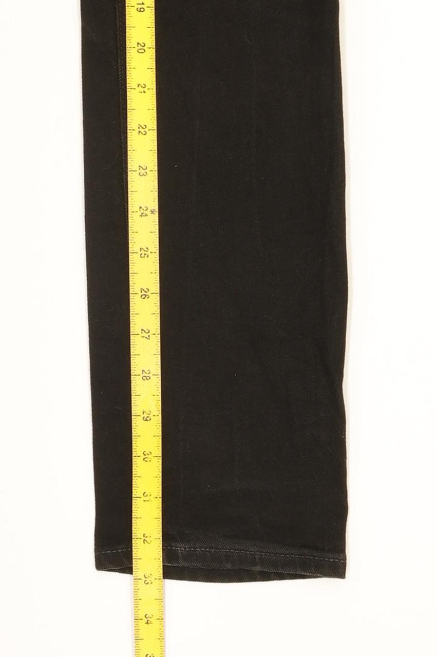 Levi's 512 Men Black Tapered Slim Stretch Jeans W32 L33
