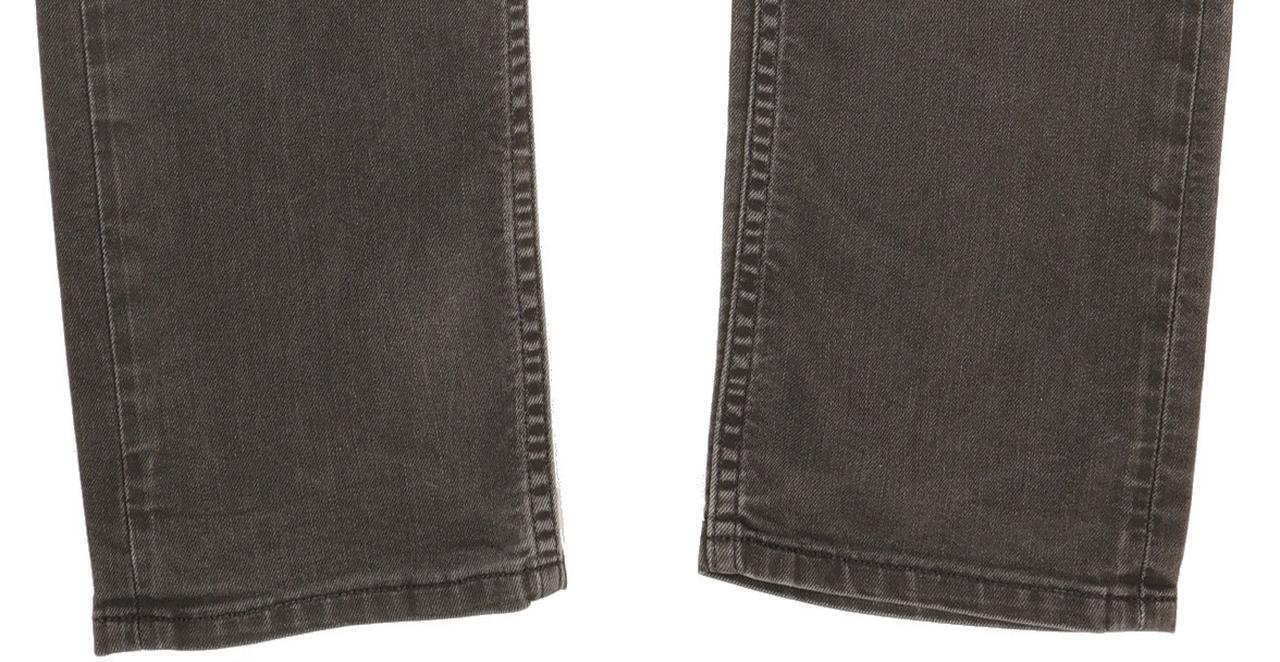 Levi's 513 Men Charcoal Straight Slim Jeans W30 L30