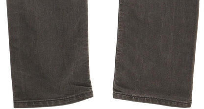 Levi's 513 Men Charcoal Straight Slim Jeans W30 L30