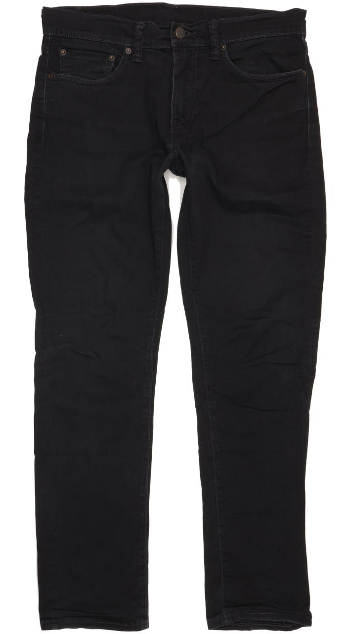 Levi's 511 Men Black Straight Slim Stretch Jeans W32 L32