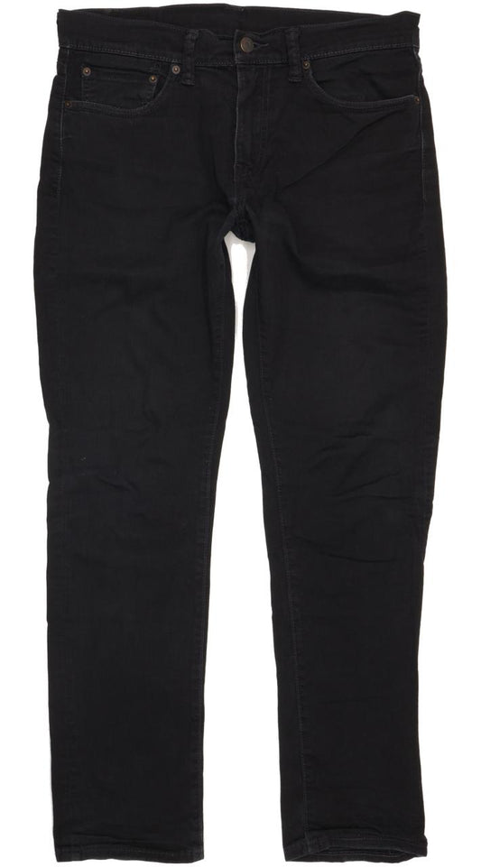 Levi's 511 Men Black Straight Slim Stretch Jeans W32 L32