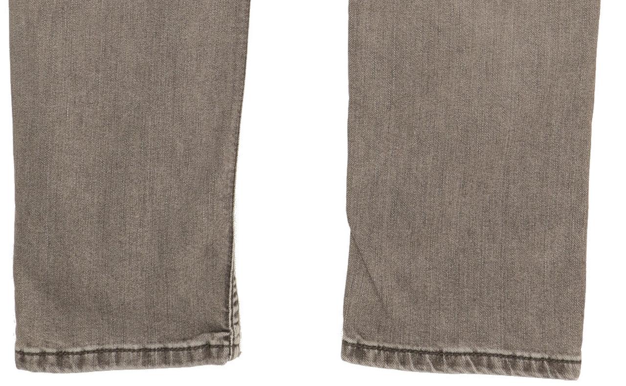 Levi's 511 Men Grey Straight Slim Stretch Jeans W30 L32