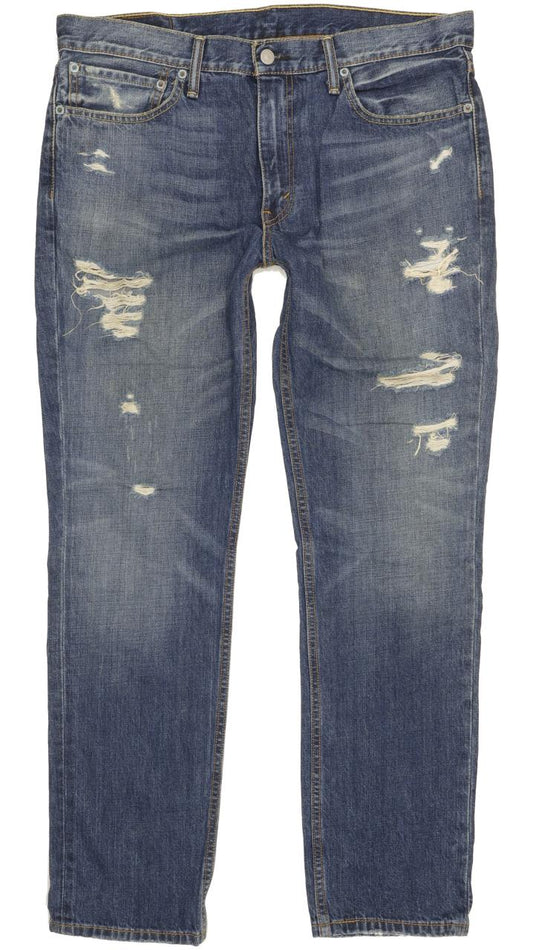 Levi's 511 Men Blue Straight Slim Jeans W36 L32