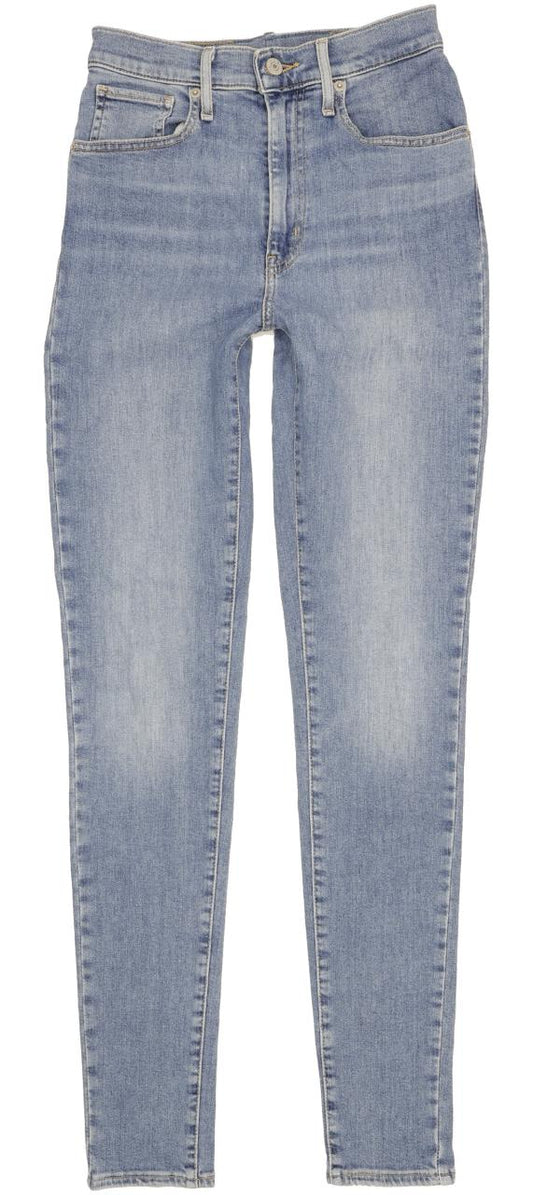 Levi's Blue Skinny Slim Stretch Jeans High Waisted W28 L32