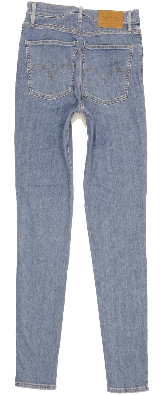 Levi's Blue Skinny Slim Stretch Jeans High Waisted W28 L32