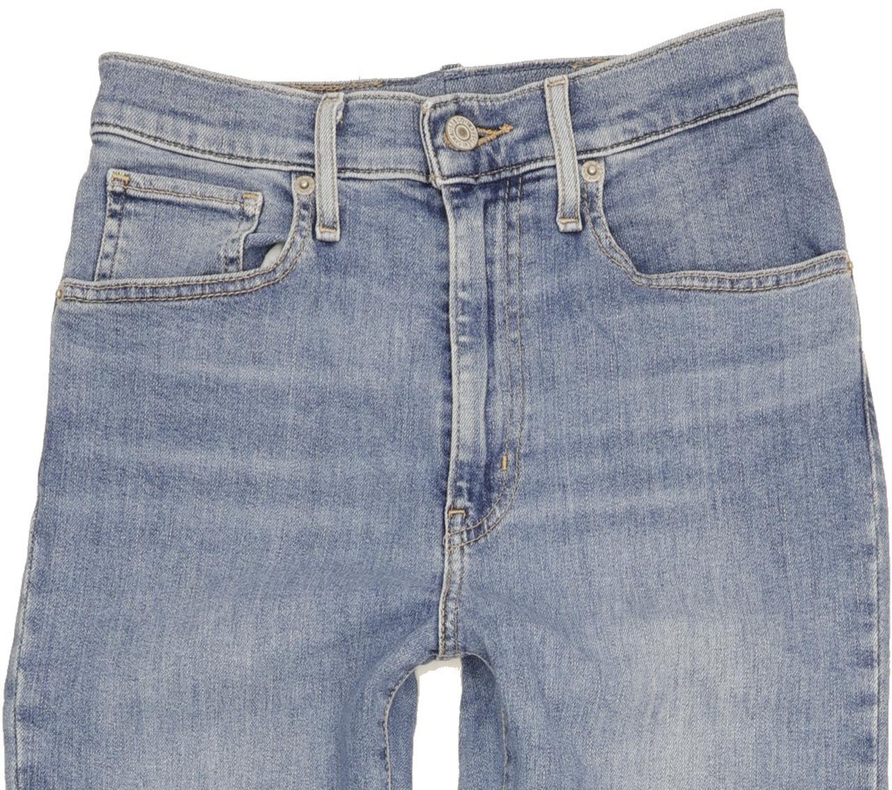 Levi's Blue Skinny Slim Stretch Jeans High Waisted W28 L32