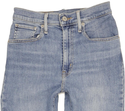 Levi's Blue Skinny Slim Stretch Jeans High Waisted W28 L32