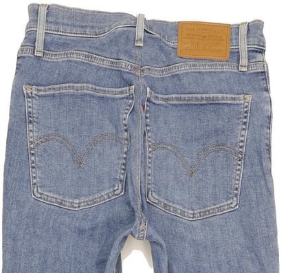 Levi's Blue Skinny Slim Stretch Jeans High Waisted W28 L32