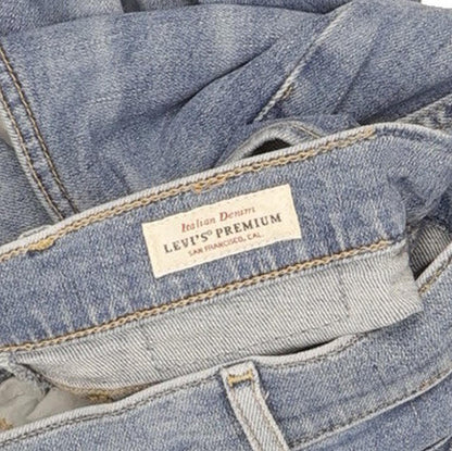 Levi's Blue Skinny Slim Stretch Jeans High Waisted W28 L32