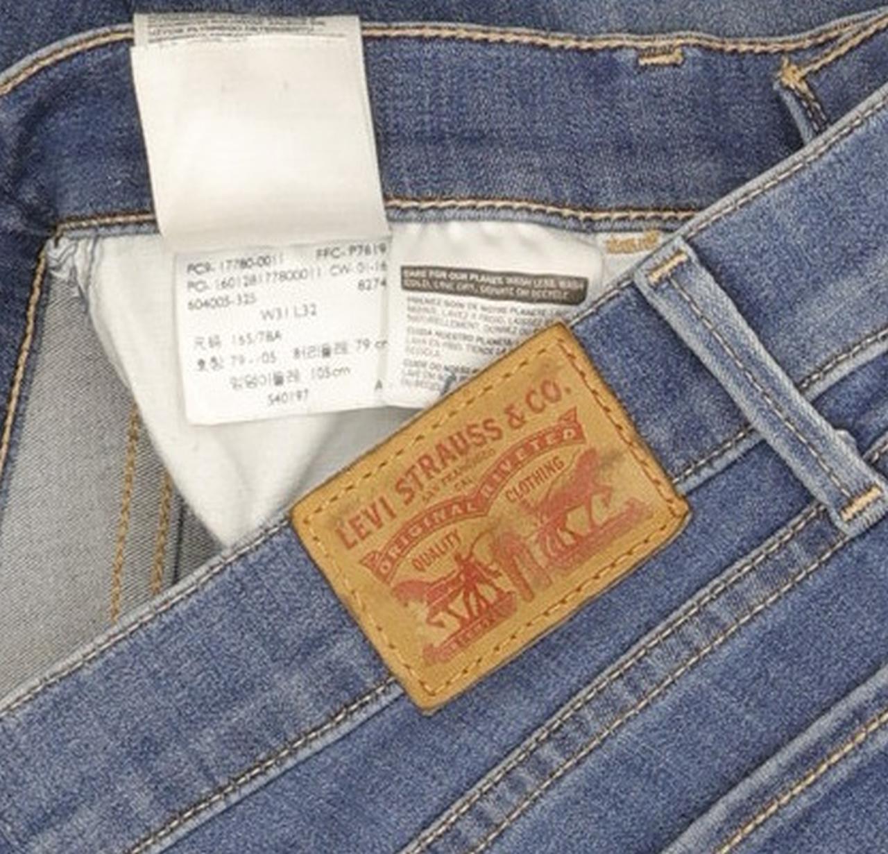 Levi's 710 Super Women Blue Skinny Slim Stretch Jeans W31 L31