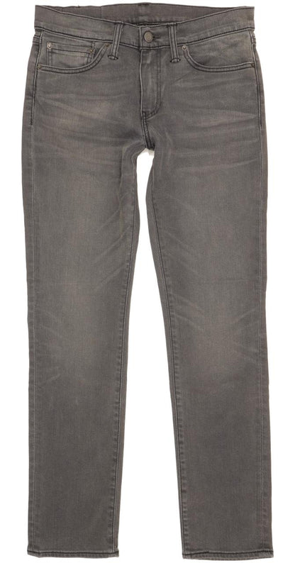 Levi's 511 Men Grey Straight Slim Stretch Jeans W33 L31