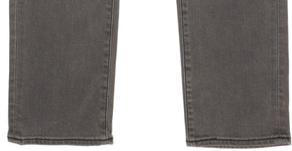 Levi's 511 Men Grey Straight Slim Stretch Jeans W33 L31