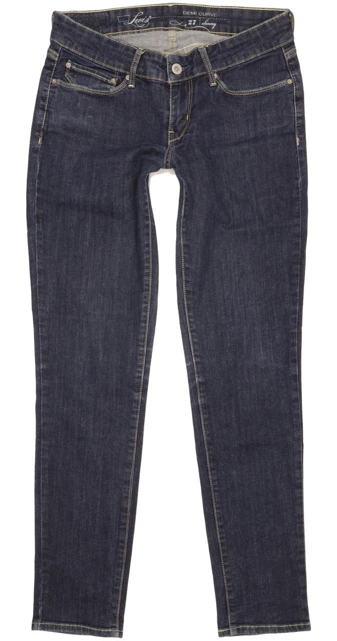 Levi's Demi Curve Women Blue Skinny Slim Stretch Jeans W27 L29