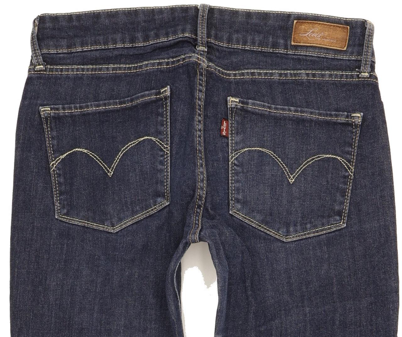 Levi's Demi Curve Women Blue Skinny Slim Stretch Jeans W27 L29