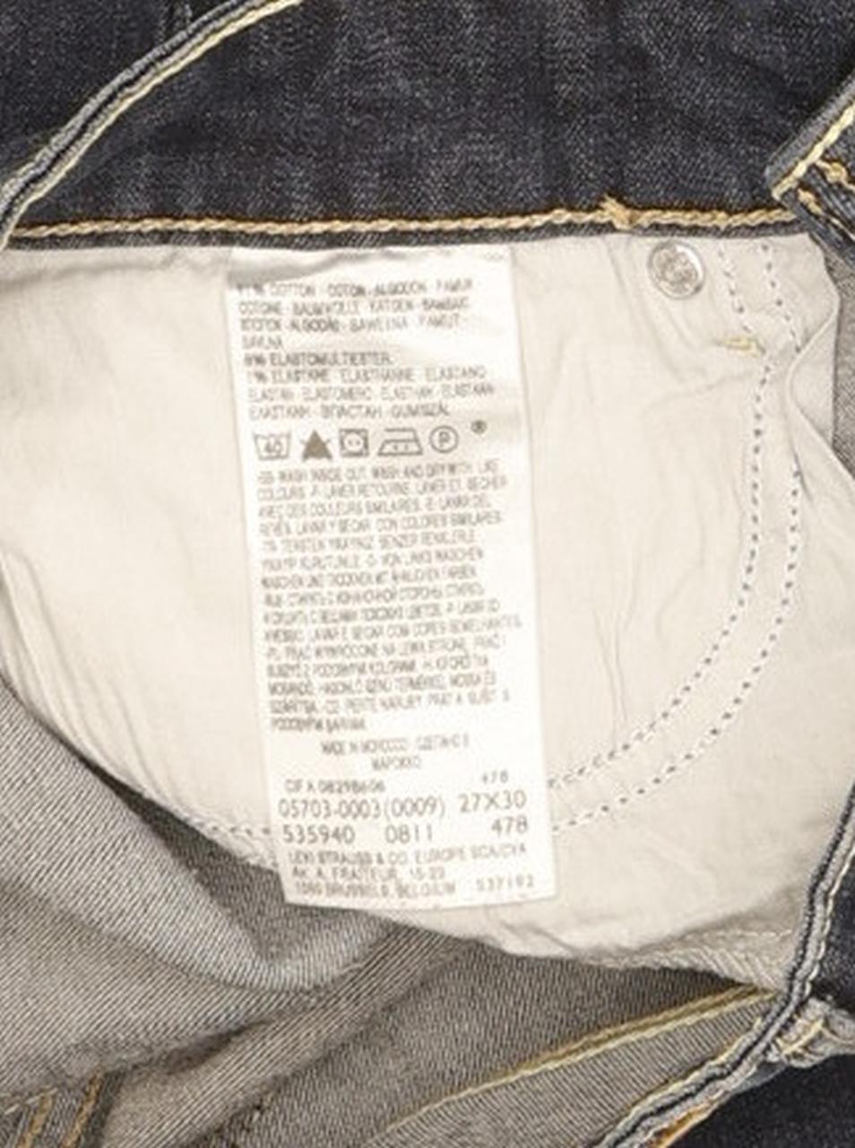 Levi's Demi Curve Women Blue Skinny Slim Stretch Jeans W27 L29