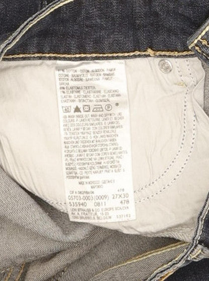 Levi's Demi Curve Women Blue Skinny Slim Stretch Jeans W27 L29