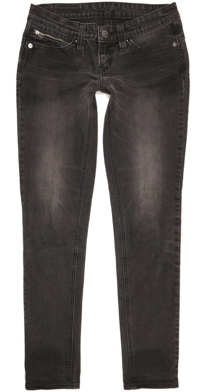 Levi's Women Black Skinny Slim Stretch Jeans W28 L30