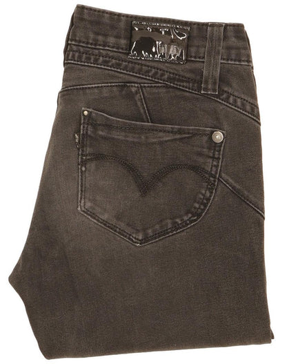 Levi's Women Black Skinny Slim Stretch Jeans W28 L30