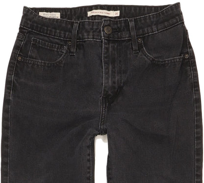 Levi's 721 Women Black Skinny Slim Stretch Jeans W26 L30