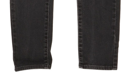 Levi's 721 Women Black Skinny Slim Stretch Jeans W26 L30